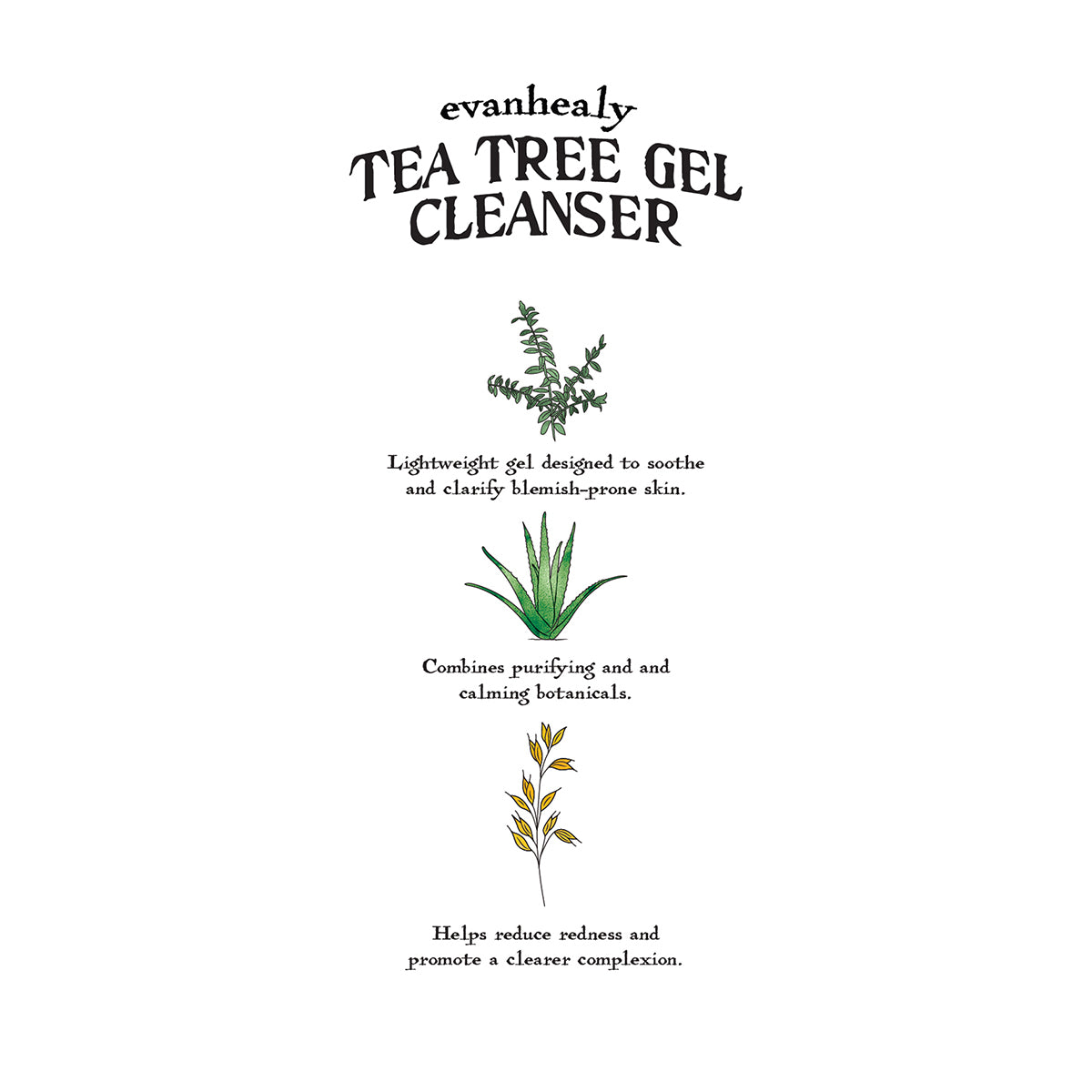 Tea Tree Gel Cleanser Folklore Card