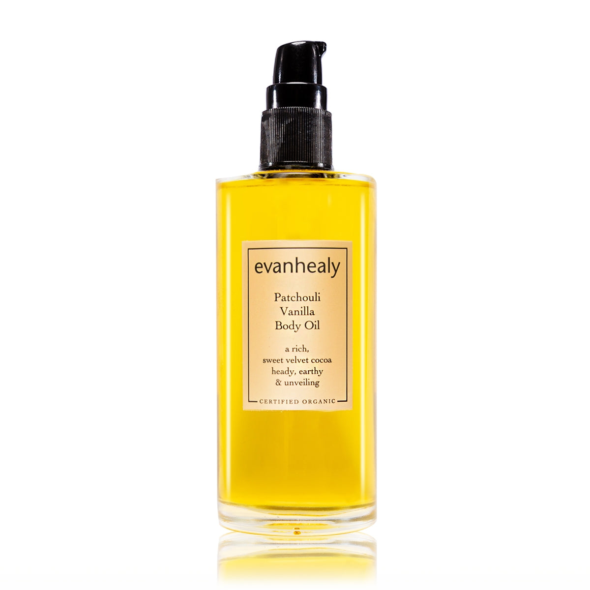 evanhealy patchouli vanilla body oil
