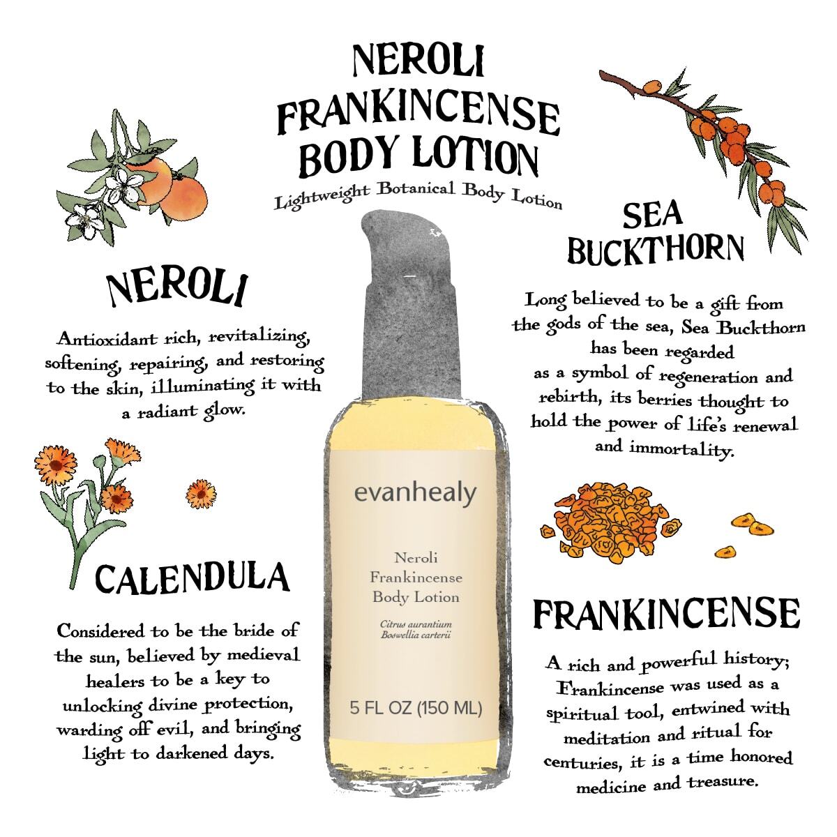 Neroli Frankincense Body Lotion