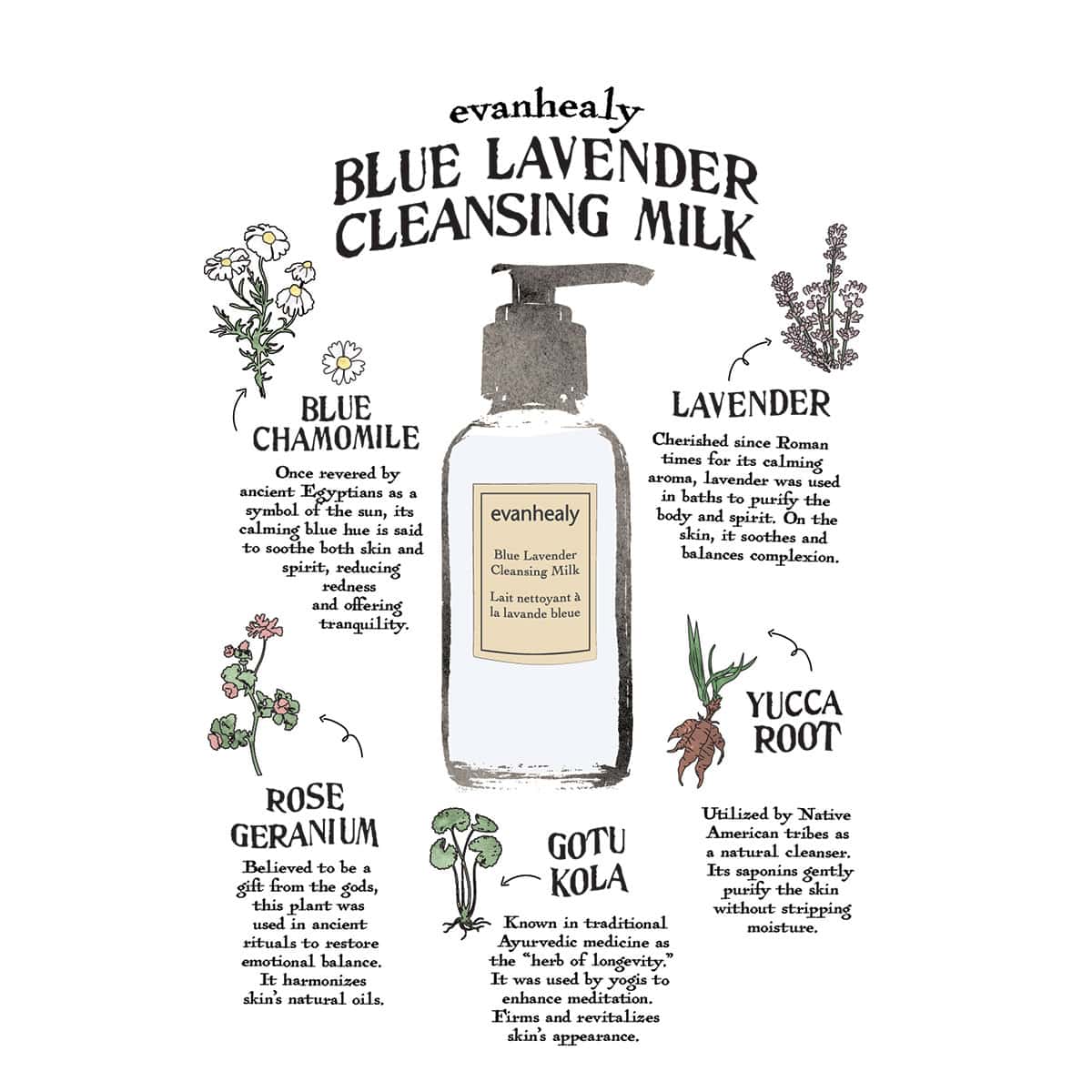 Blue Lavender Cleansing Milk