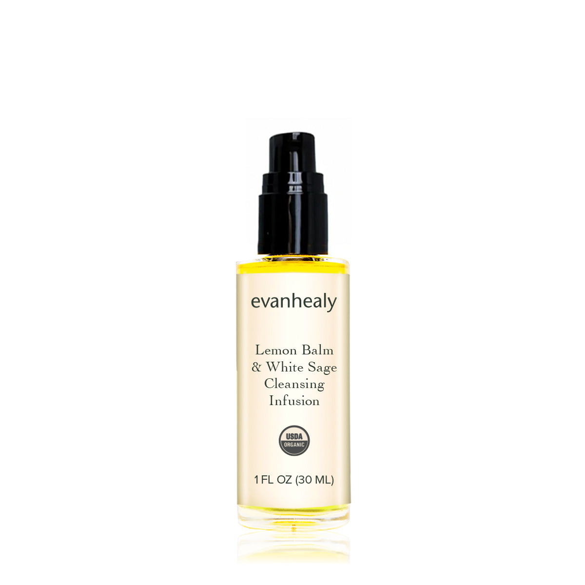 Lemon Balm & White Sage Organic Cleansing Oil Infusion | evanhealy