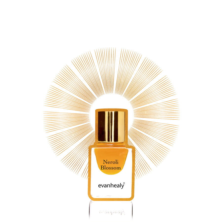 evanhealy neroli blossom essential oil perfume gilded graphic