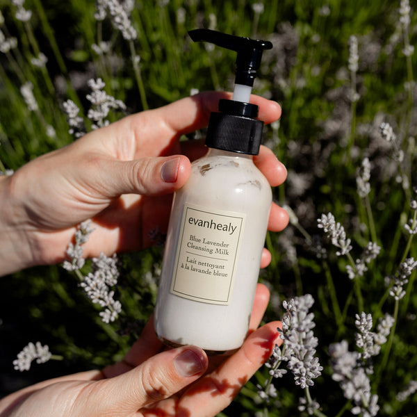 Blue Lavender Cleansing Milk Cream Cleanser | evanhealy