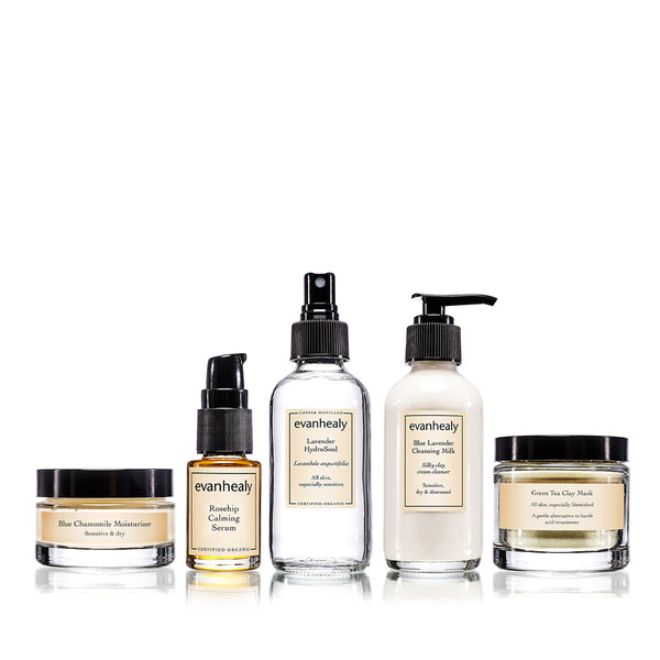 Complete Calming Ritual Organic Skincare | evanhealy