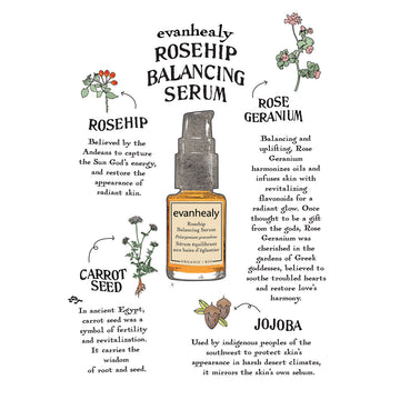 benefits of rose hip seed oil on face Rosehip Rose Balancing Facial Oil Serum