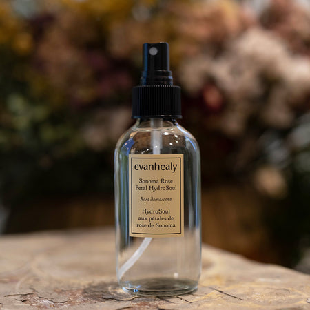 Rose Petal Hydrosol Copper-Distilled Facial Toner | evanhealy