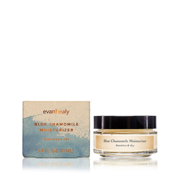 blue chamomile moisturizer with shea butter and lavender