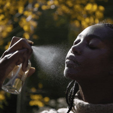 blood orange facial tonic hydrosol spray