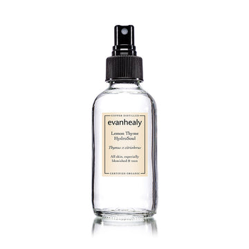 copper distilled organic lemon thyme hydrosol facial toner