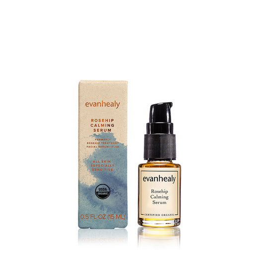 rosehip treatment facial serum blue chamomile calming skin care
